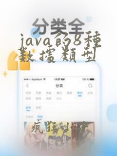 java的8种数据类型