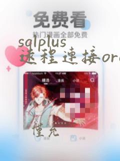 sqlplus远程连接oracle数据库命令