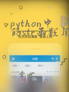 python中的str函数用法