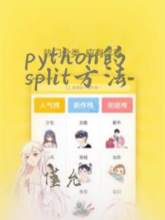 python的split方法