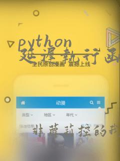 python 延迟执行函数
