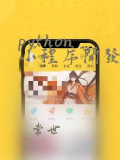 python 小程序开发