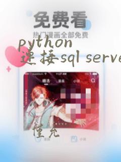 python 连接sql server