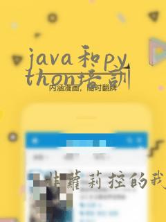 java和python培训