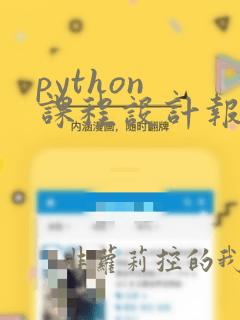 python 课程设计报告