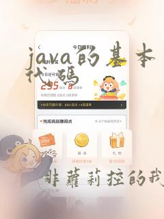 java的基本代码