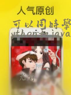 可以同时学习python和java