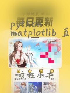 python matplotlib 直方图