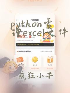 python处理excel文件