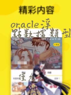 oracle浮点数据类型