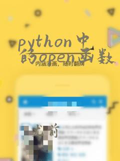 python中的open函数