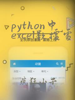 python中excel数据处理