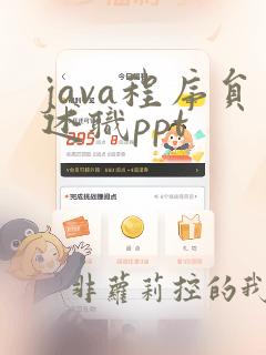 java程序员述职ppt