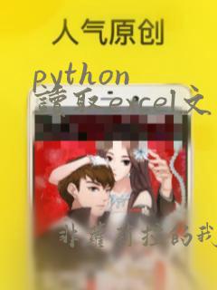 python 读取excel文件