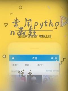 常用python函数