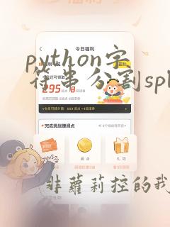 python字符串分割split
