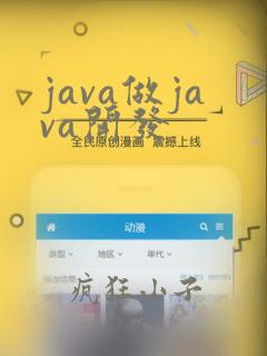 java做java开发