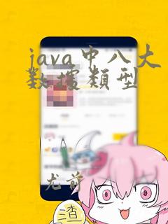 java中八大数据类型