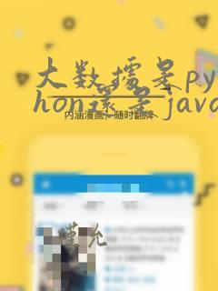 大数据是python还是java