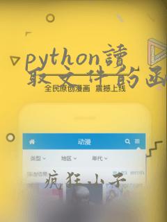 python读取文件的函数