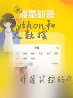 python和大数据