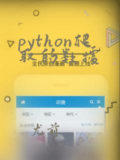 python爬取的数据