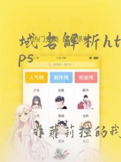 域名解析https
