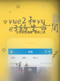 vue2和vue3的生命周期区别