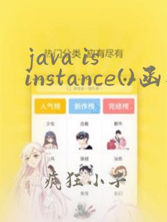 java isinstance()函数