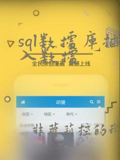 sql数据库插入数据