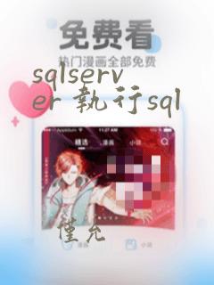 sqlserver 执行sql