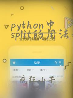python中split的用法和作用