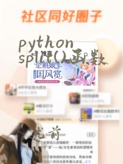 python split()函数