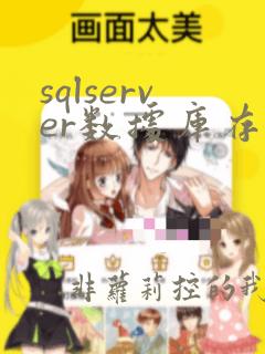 sqlserver数据库存储过程