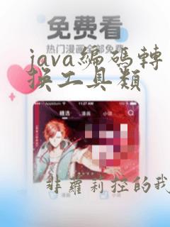 java编码转换工具类