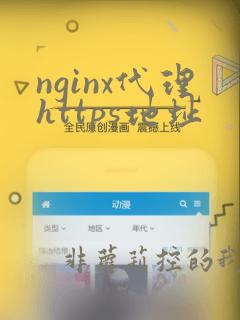 nginx代理https地址
