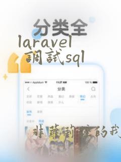 laravel 调试sql
