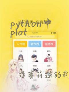 python中plot