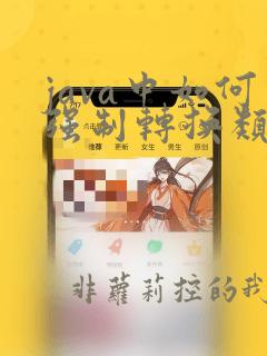 java中如何强制转换类型