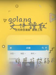 golang 文件读取