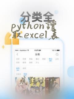 python读取excel表