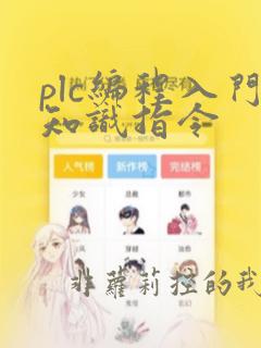 plc编程入门知识指令
