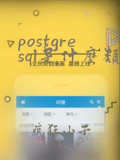 postgresql是什么类型的数据库