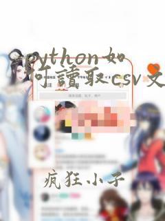 python如何读取csv文件某几行某几列