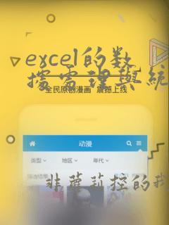 excel的数据处理与统计分析