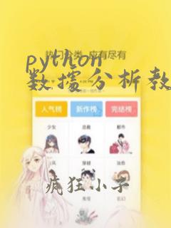 python 数据分析教程