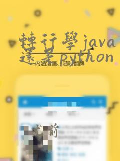转行学java还是python