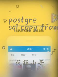 postgresql copy from