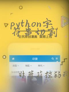 python字符串切割