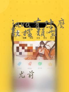 java有什么数据类型